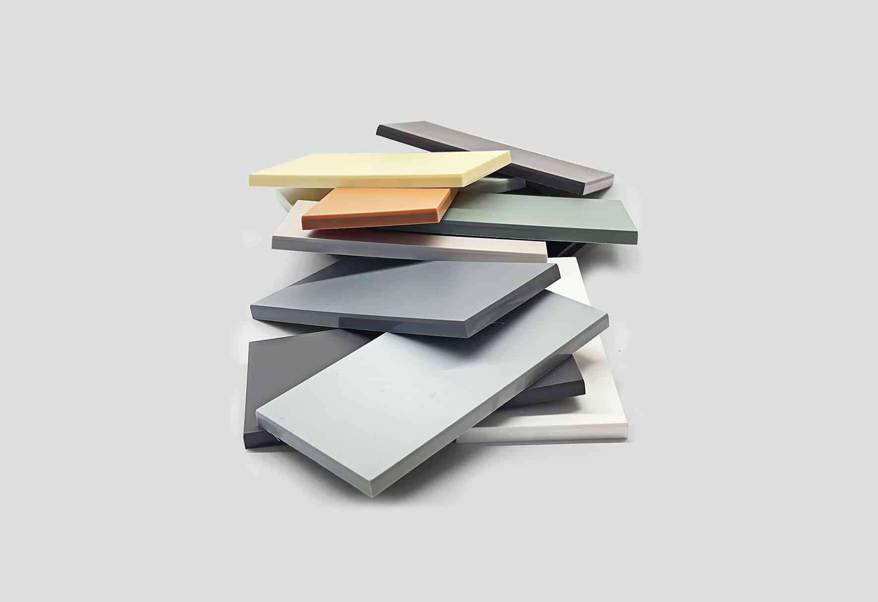 Viser alle de farverder findes i Metrofliser.