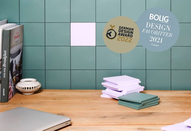 Wall tiles from Click'n Tile - Playfully easy to change wall tiles yourself